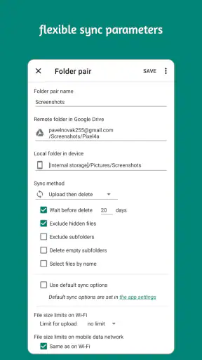 Autosync - File Sync & Backup screenshot