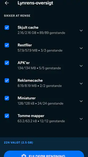 Avast Cleanup – oprydnings-SW screenshot