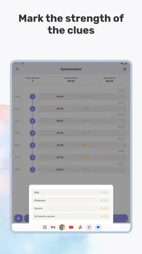 Baby: Contraction Timer screenshot