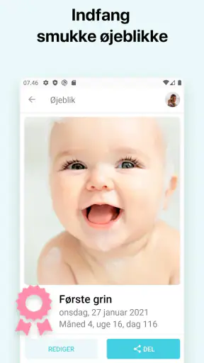 Baby + | din babytracker screenshot