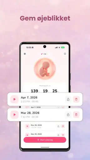 Baby Hjertelyd Monitor: Bumpi screenshot