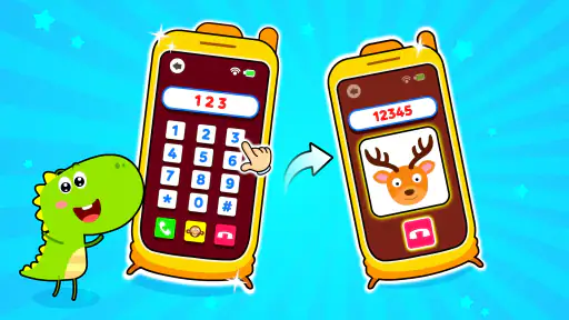 Babytelefonspil til børn 2-5 screenshot