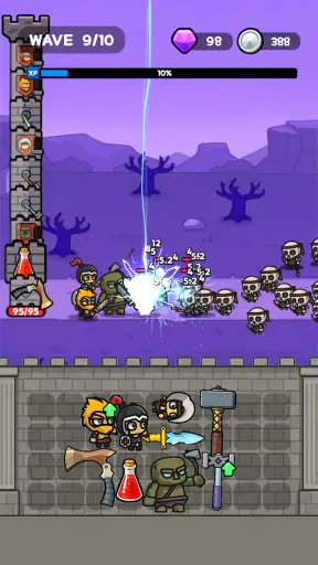 Backpack Castle Heroes screenshot