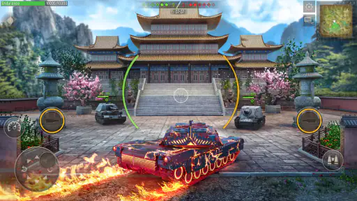 Battle Tanks：War tank games screenshot