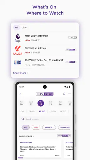 beIN SPORTS screenshot