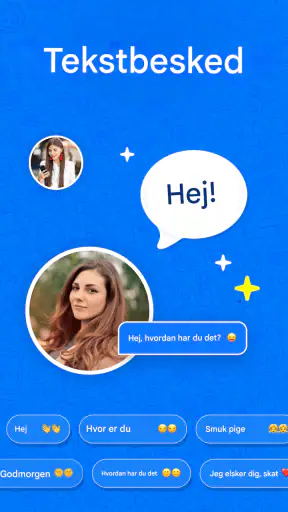 Beskeder screenshot