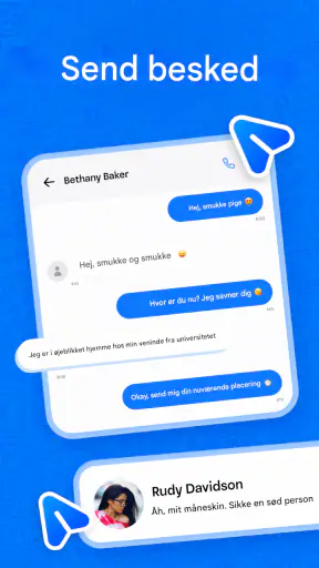 Beskeder screenshot