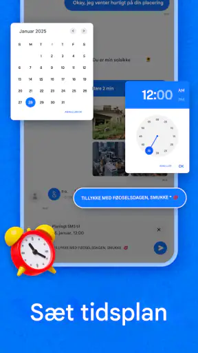 Beskeder screenshot