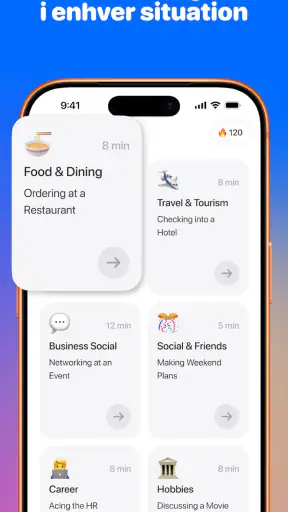 BetterSpeak: AI-sprogcoach screenshot