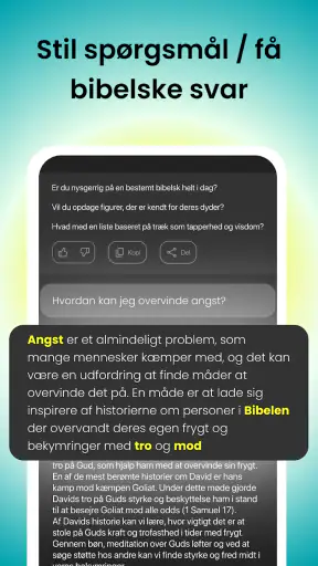 Bible Chat & Kristen Bøn screenshot