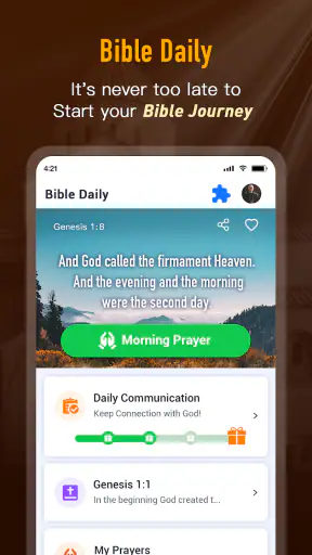 Bible Daily, KJV Bible + Audio screenshot