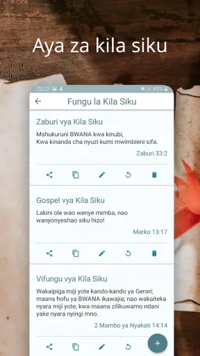 Biblia Takatifu, Swahili Bible screenshot