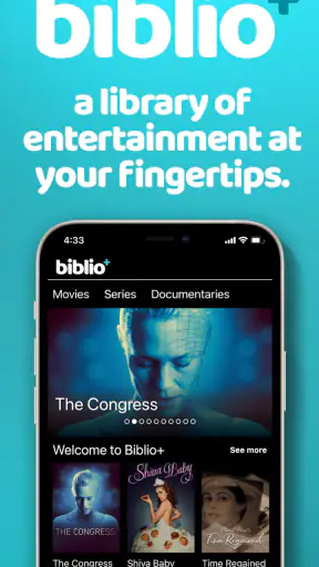 biblio+: Watch Movies & TV screenshot