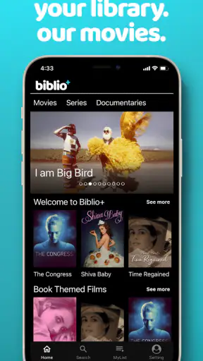 biblio+: Watch Movies & TV screenshot