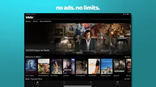 biblio+: Watch Movies & TV screenshot