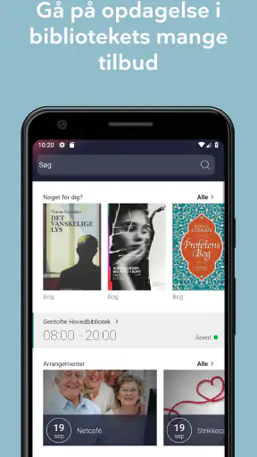 Biblioteket screenshot