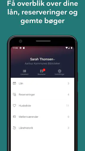 Biblioteket screenshot