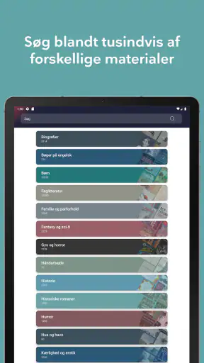 Biblioteket screenshot
