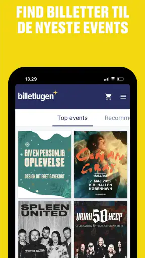 Billetlugen screenshot