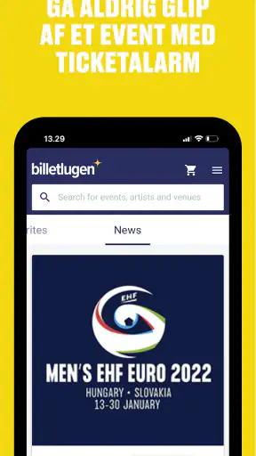 Billetlugen screenshot