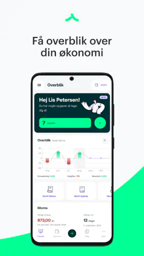 Billy Regnskabsprogram screenshot