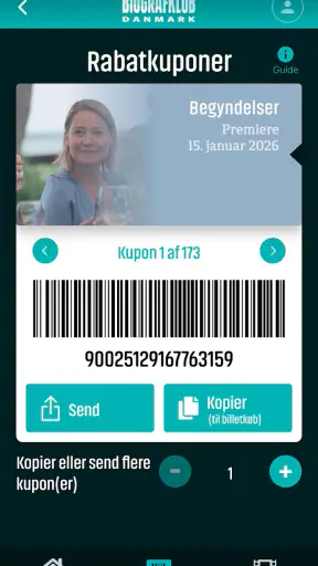 Biografklub Danmark screenshot