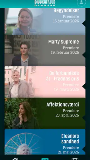 Biografklub Danmark screenshot
