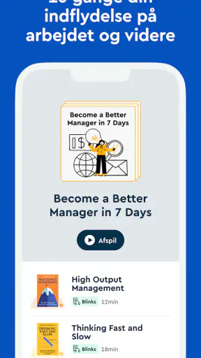 Blinkist: Daglige bogresuméer screenshot