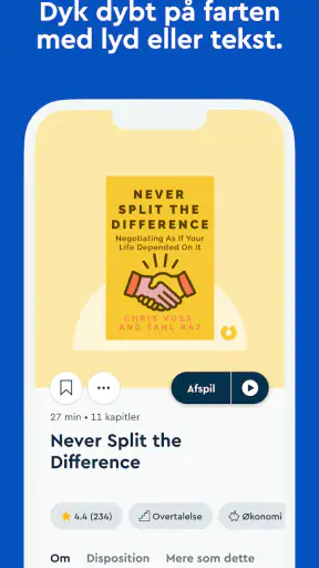 Blinkist: Daglige bogresuméer screenshot
