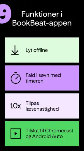 BookBeat - Lydbøger og e-bøger screenshot