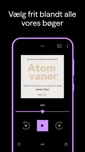 BookBeat - Lydbøger og e-bøger screenshot