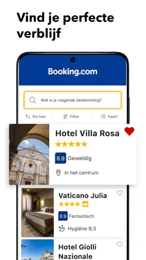 Booking.com Hotelbookinger screenshot