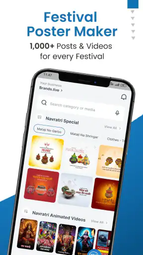 Brands.live - Poster Maker screenshot