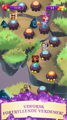 Bubble Witch 3 Saga screenshot