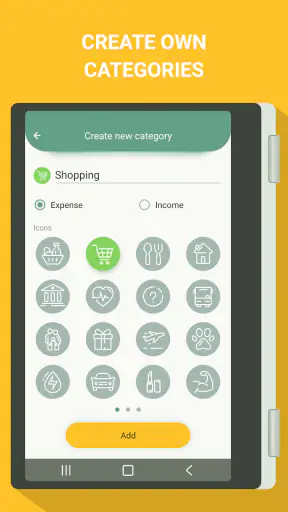Budget - udgifts tracker screenshot