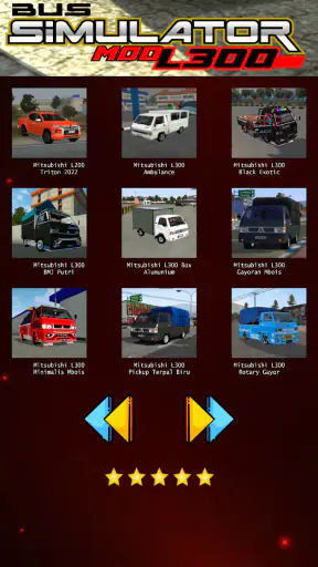 Bus Simulator Mod L300 screenshot