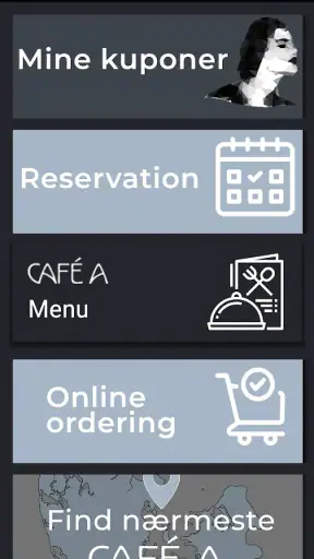 CAFÉ A screenshot