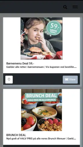 CAFÉ A screenshot