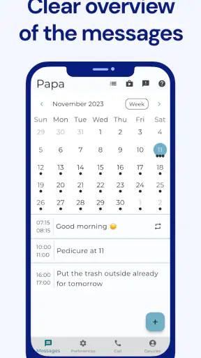 Calendar Clock Administrator screenshot