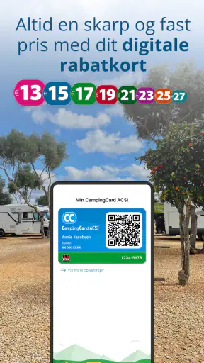 CampingCard ACSI screenshot