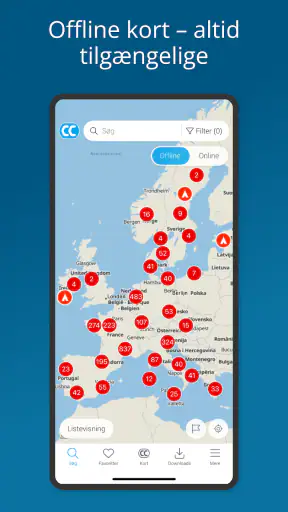 CampingCard ACSI screenshot