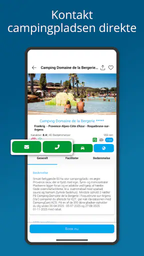 CampingCard ACSI screenshot