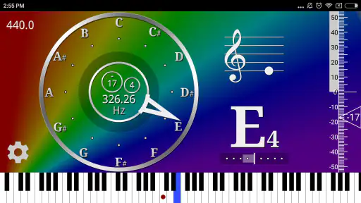 CarlTune - Kromatisk Tuner screenshot
