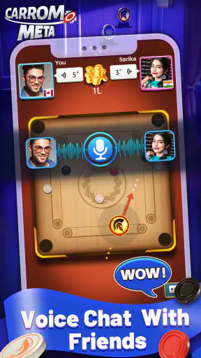 Carrom Meta-Board Disc Game screenshot