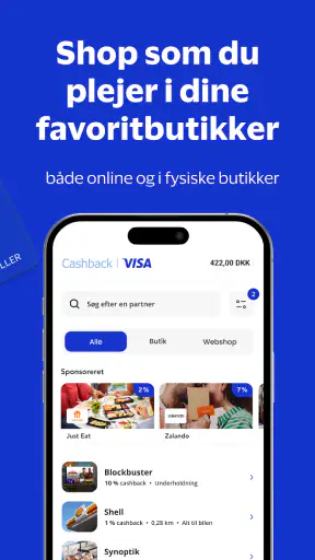 Cashbackmedvisa.dk screenshot