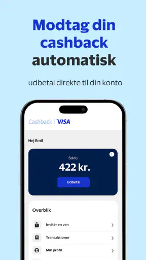 Cashbackmedvisa.dk screenshot