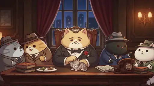 Cat Mafia : Idle Tycoon Games screenshot