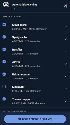 CCleaner – oprydningssoftware screenshot