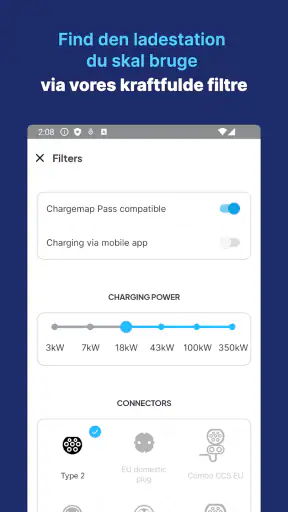 Chargemap – Ladestationer screenshot