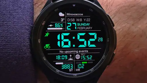 Chester inform LCD screenshot